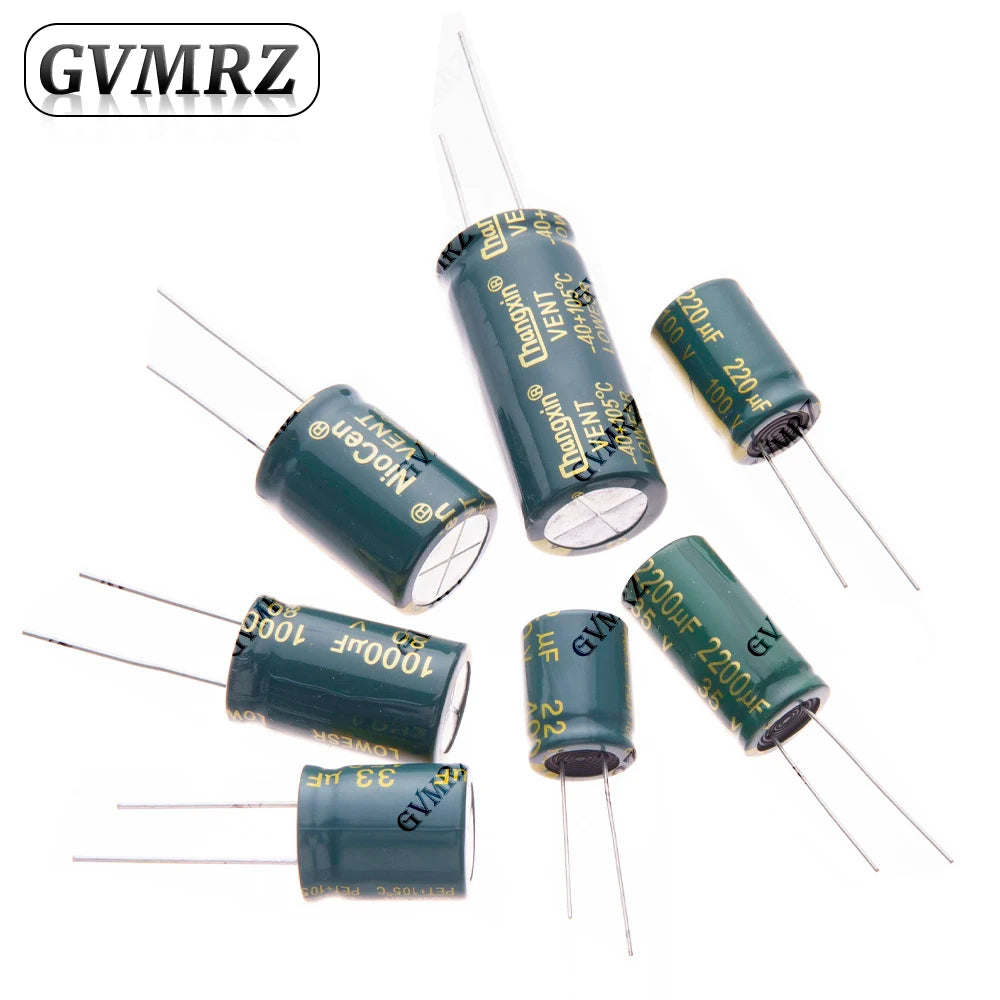 6.3V 10V 16V 25V 35V 50V 63V 100V 160V High Frequency Low ES