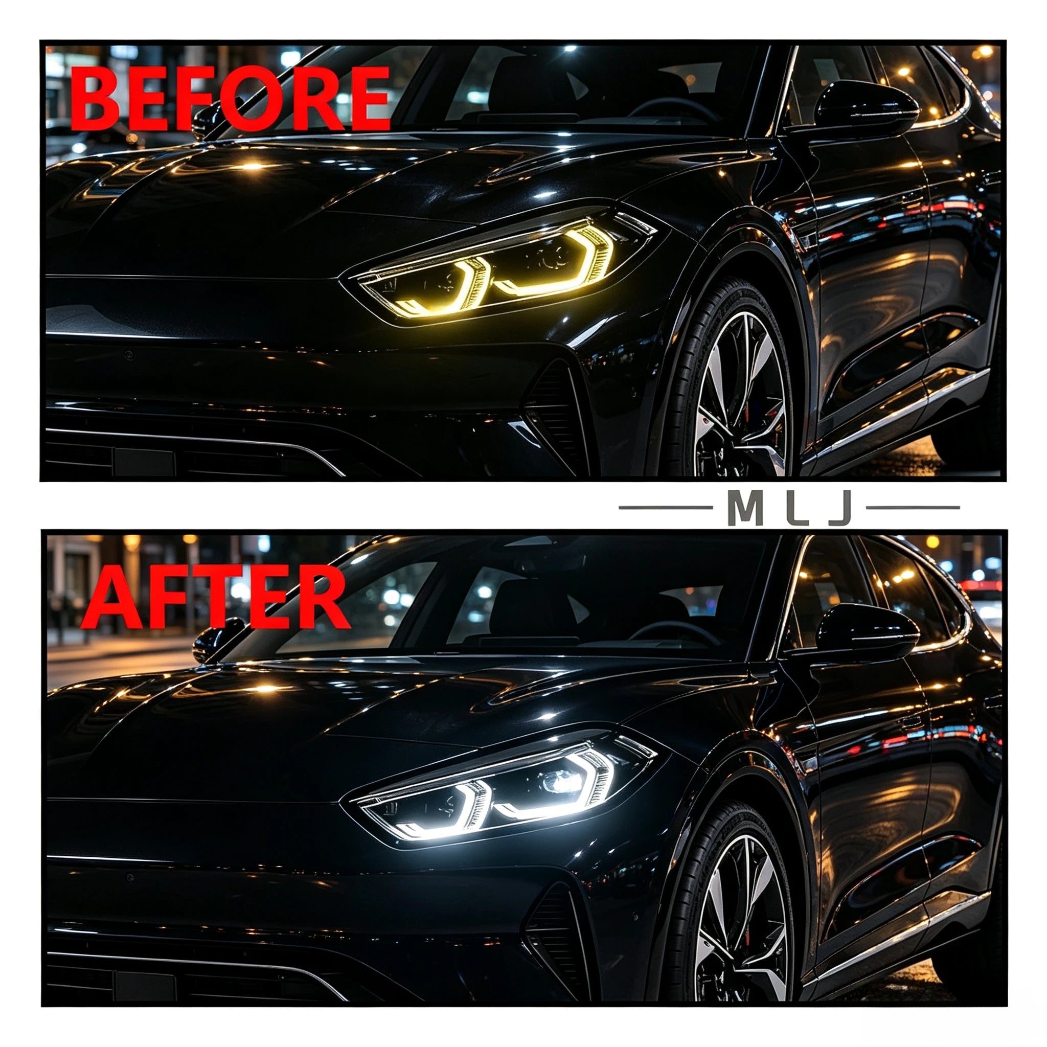 Headlight LED DRL Angel Eyes Acrylic Light Guide Tube Daytime Running Light pARTS for BMW F40 F44