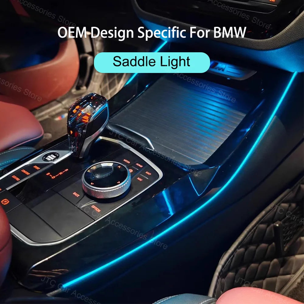 11 Colour Center Console Ambient Light Saddle Light for BMW 