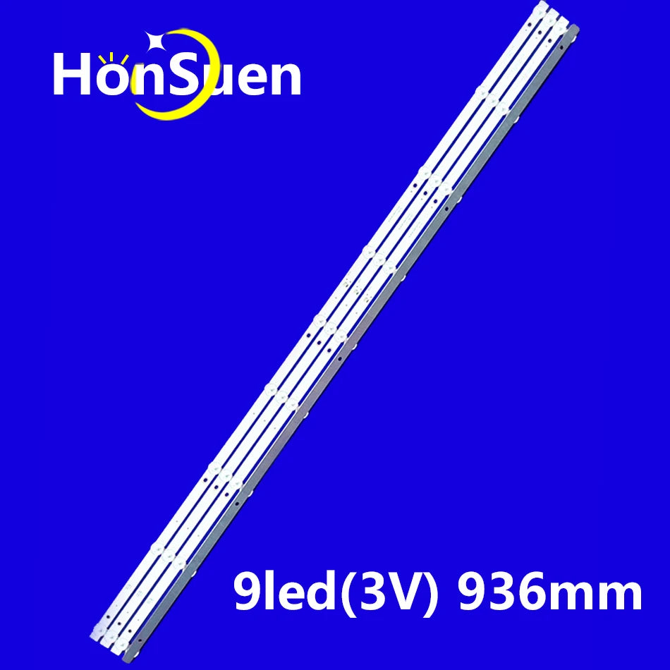 LED Backlight Strip for 4pcs LED Backlight Strip For TF-LED50S02T2SU F-LED50S01T2SU AKTV5036S 50LEX-8171/UTS2C