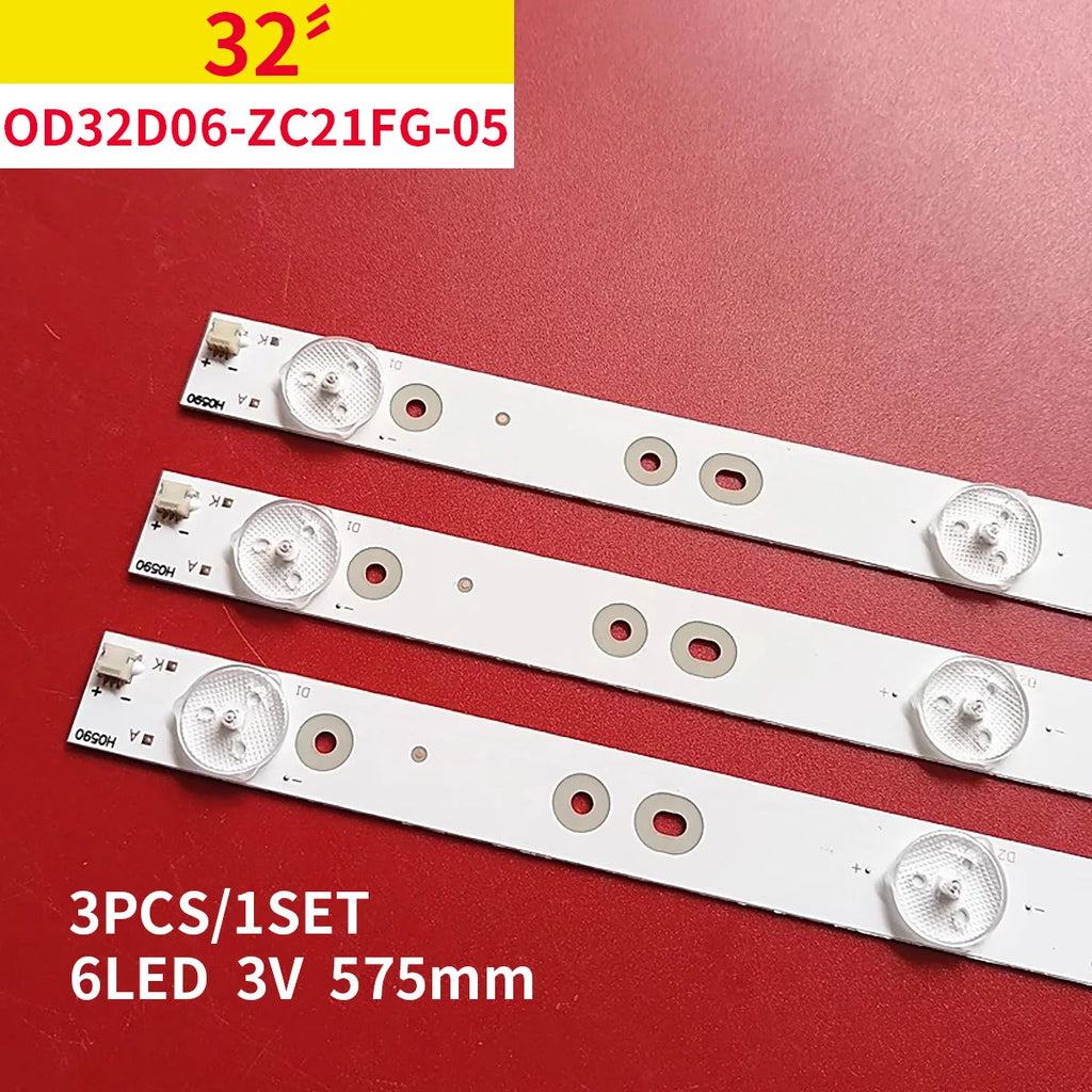 6LED LED Strip for OCEALED320516B7 DVB-PT1320083HCA OD32D06-