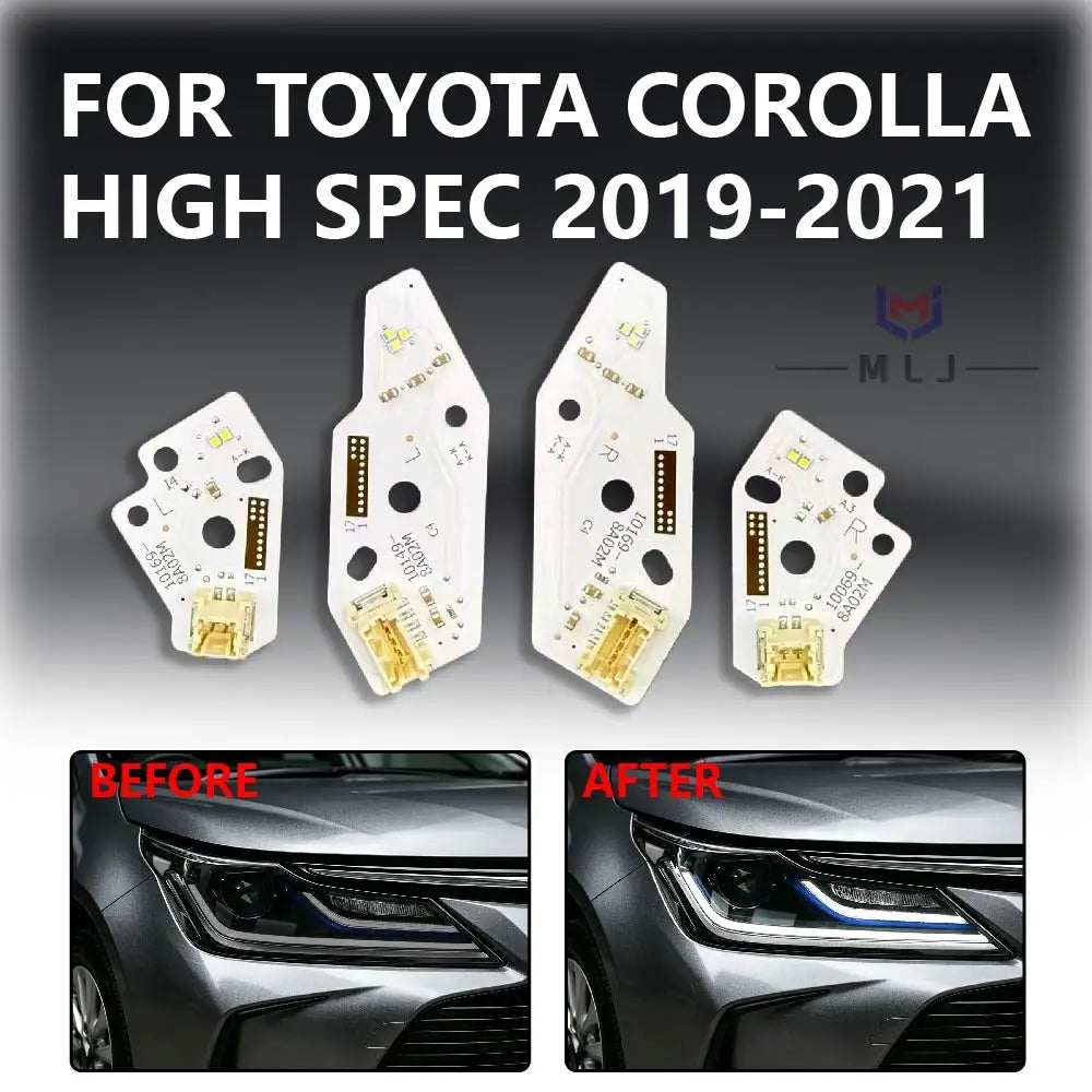 Headlight Angel Eye White DRL Light Source Chip DRL Angel Eye Board for Toyota Corolla