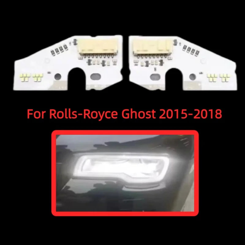 DRL Angel Eye Chip White Light For Rolls‑Royce Ghost 2015‑2018 Headlight Daytime Running Lamp Ballast Circuit