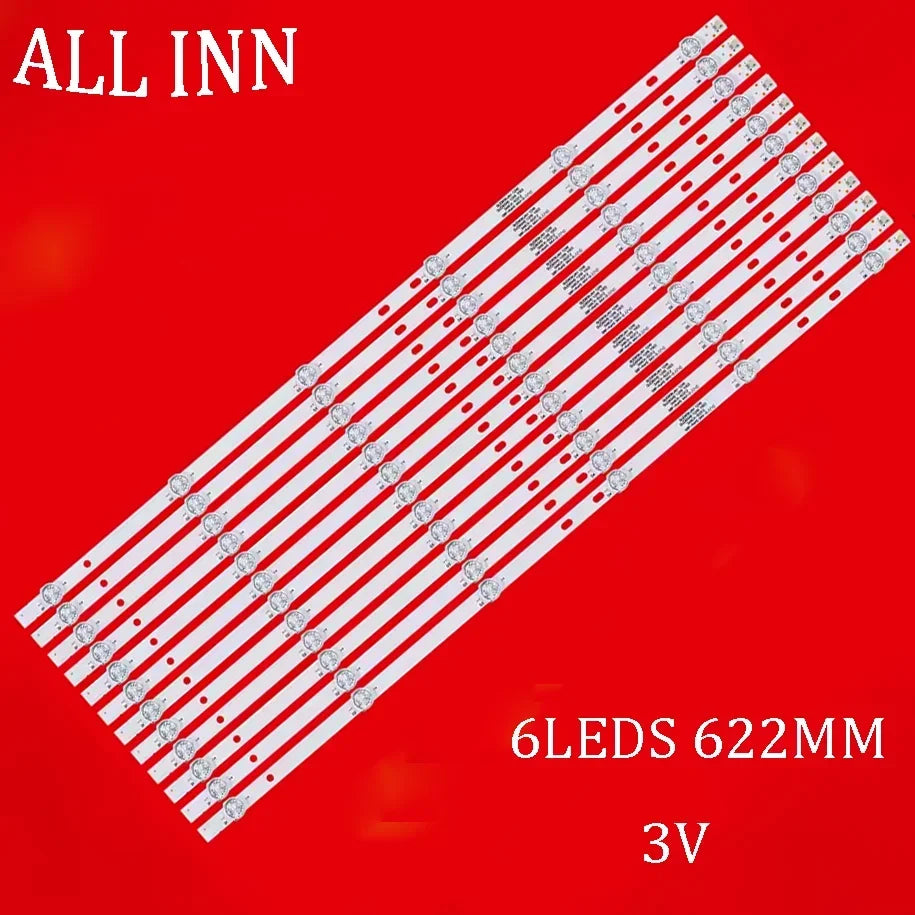 LED Backlight Strip for 65 TV SPECTRUM US-65DLED-S4K SL65V3 DLED65HD 12X6 1003 1004 SILO 65 TV LED46C45RQ