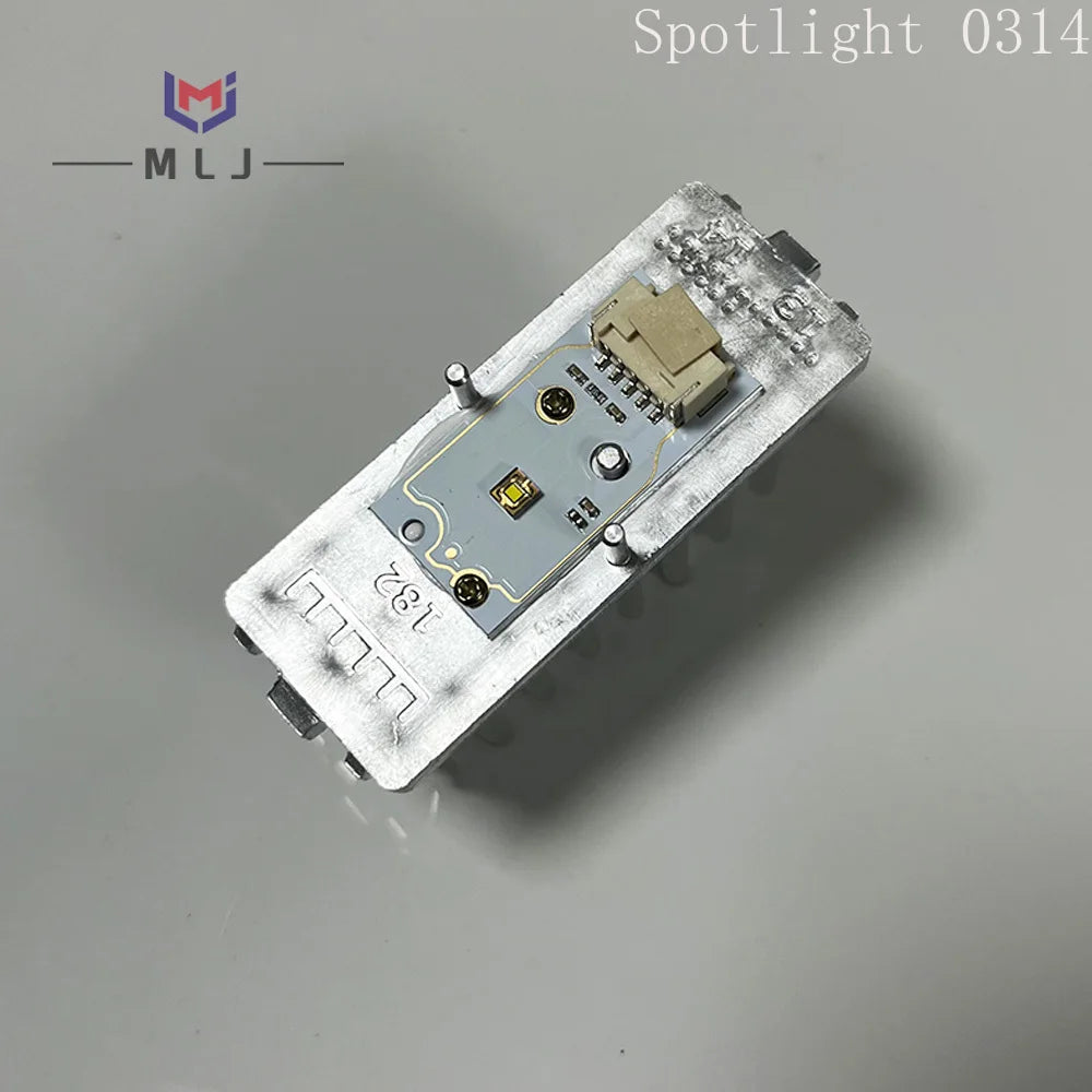 DRL Angel Eye Module Light Guide Strip For Audi A4 RS4 A4L B8 PA 2012-2016 White Headlight P121260 DRL Tube