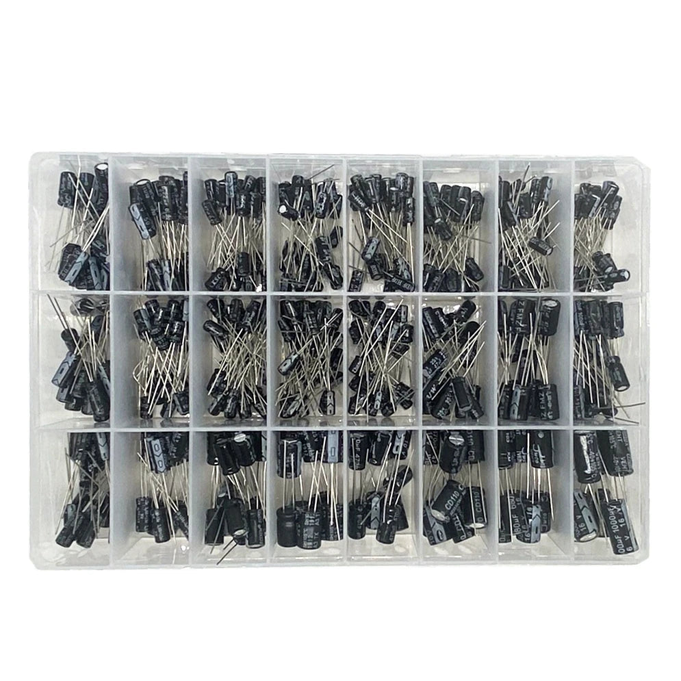 510Pcs/lot 24 Values10V/16V/25V/50V (0.1uF 1000uF)Electrolyt