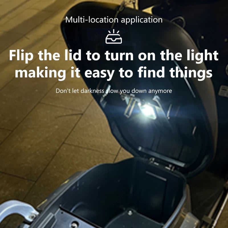 SEAMETAL 1/2pcs LED Bead Lamp High Brightness Motorcycle Loc