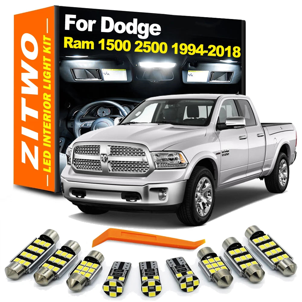 ZITWO Canbus Car LED Bulb Interior Indoor Light Kit For Dodg