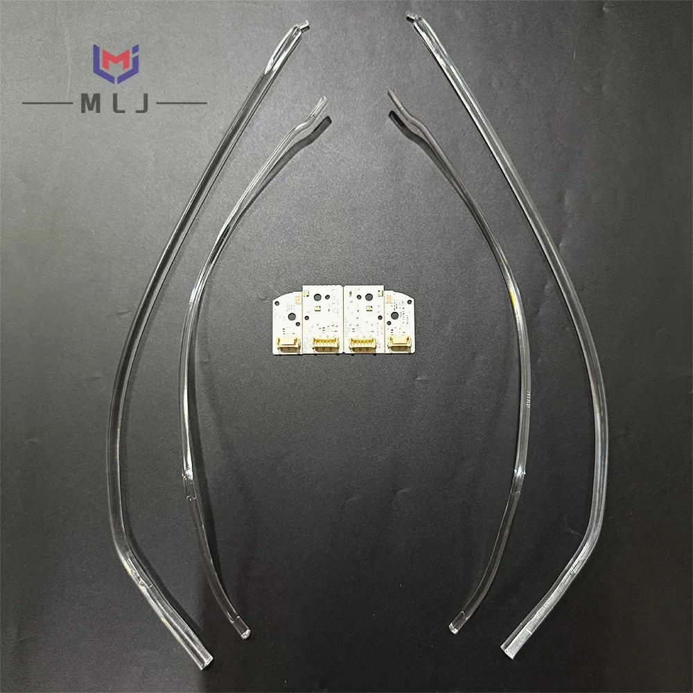 Angel Eye LED DRL Light Source Chip Board Light Guide Strip Tube For Infiniti Q30 QX30 2017-2019 Headlight