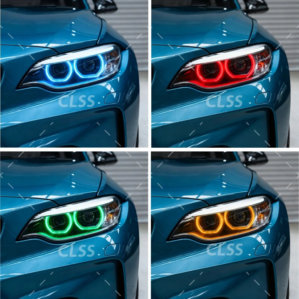 Angel Eyes DRL Board Daylight For BMW 2 Series F87 M2 F22 F23 220i 228i M240i 2014-2017 Xenon Headlight