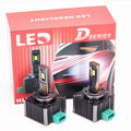 2Pcs Headlight D1S D2S D3S LED Bulbs 80W D1 D2 D3 Headlamp 6