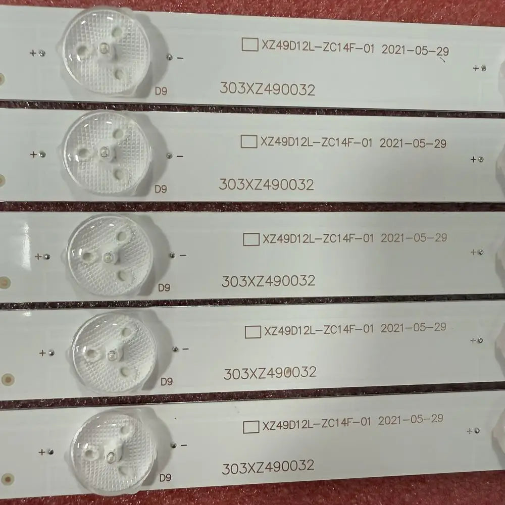 LED Strip for Schaublorenz LD49-D15FHB XZ49D12L XZ49D12R-ZC14F-01 ZC21F-01 - Replacement TV Backlight Strip