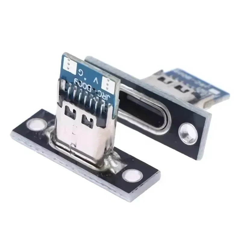5/20Pcs USB Jack 3.1 Type-C 2Pin 4Pin Female Connector Jack 