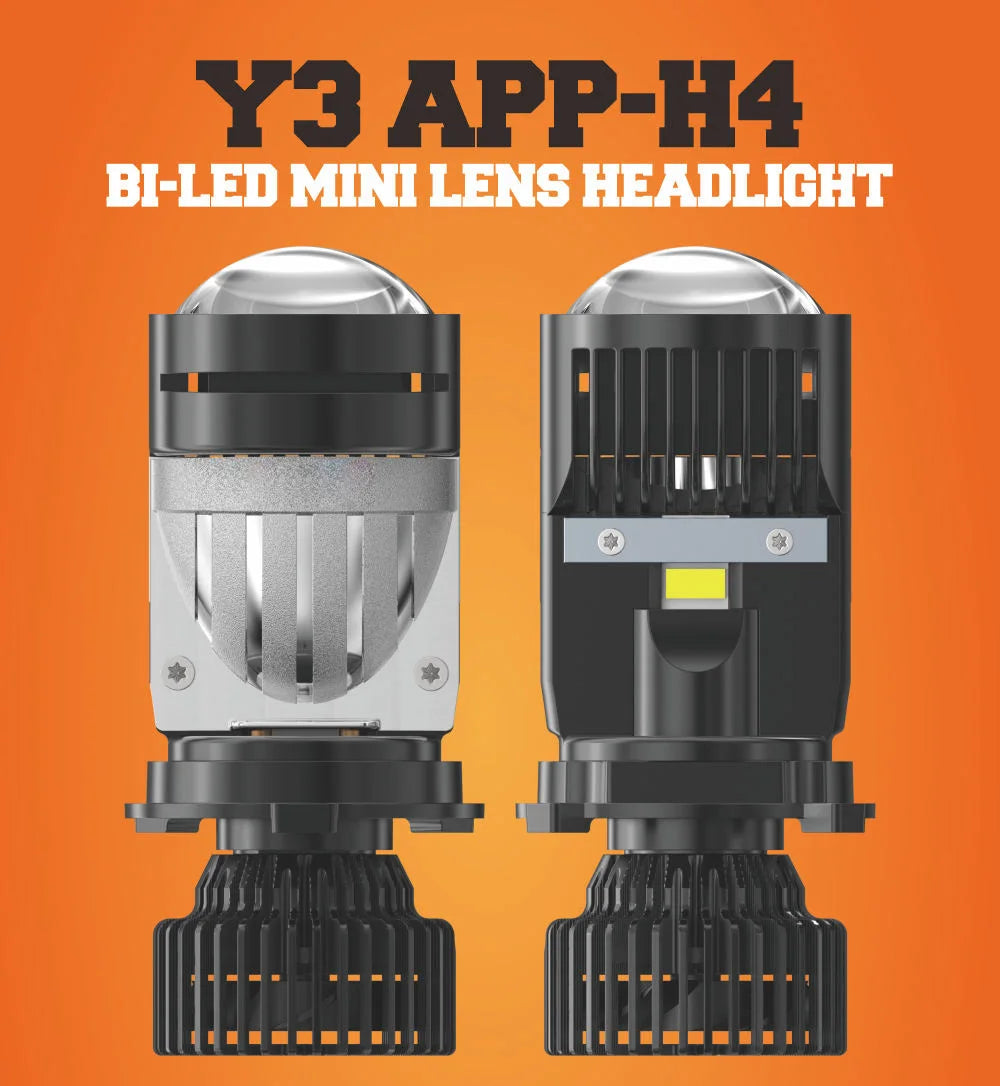 Y3 APP H4 Bi LED Canbus Double Copper Tubes 140W 4575 Chips 