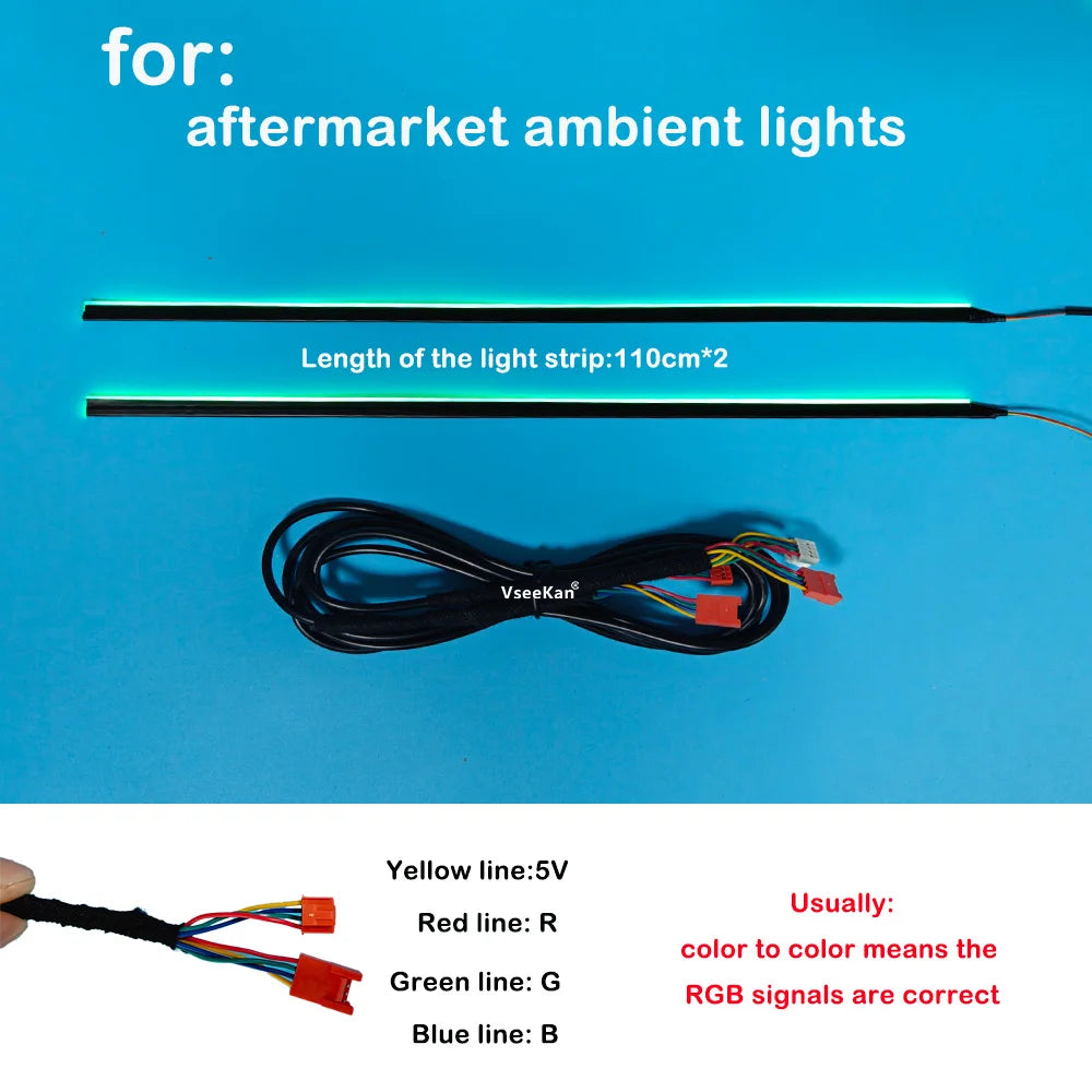 Car Ambient Horn Light Tweeter Car Sunroof Ambient Lights Car Reading Ambient Lights Works on All Cars universal