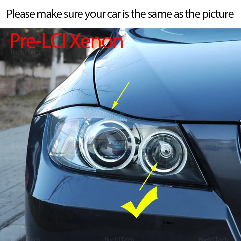 20W Angel Eyes Marker Light Bulbs Bright Headlights Replacem