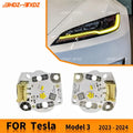 Angel Eye Daytime Running Lights Headlight DRL LED Boards Light Source For Tesla Model 3 2023 2024 BA39035-A
