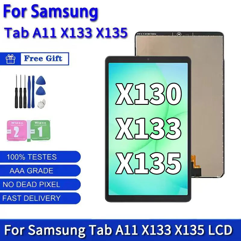 8.7 Inch For Samsung Tab A11 X130 X133 X135 LCD Display Touc
