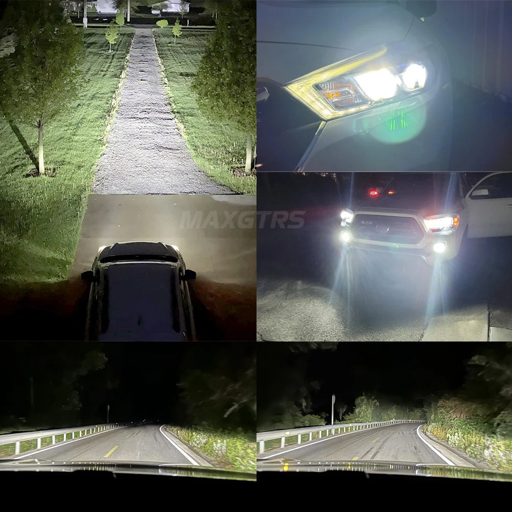 MAXGTRS H7 Led 130W 28000LM H4 LED Bulbs Canbus HeadLamp H11