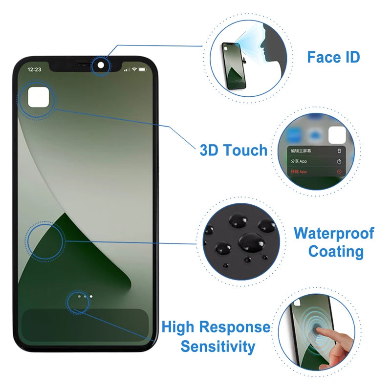 A2215 A2217 A2160 100% Tested Premium New Lcd For IPhone 11 