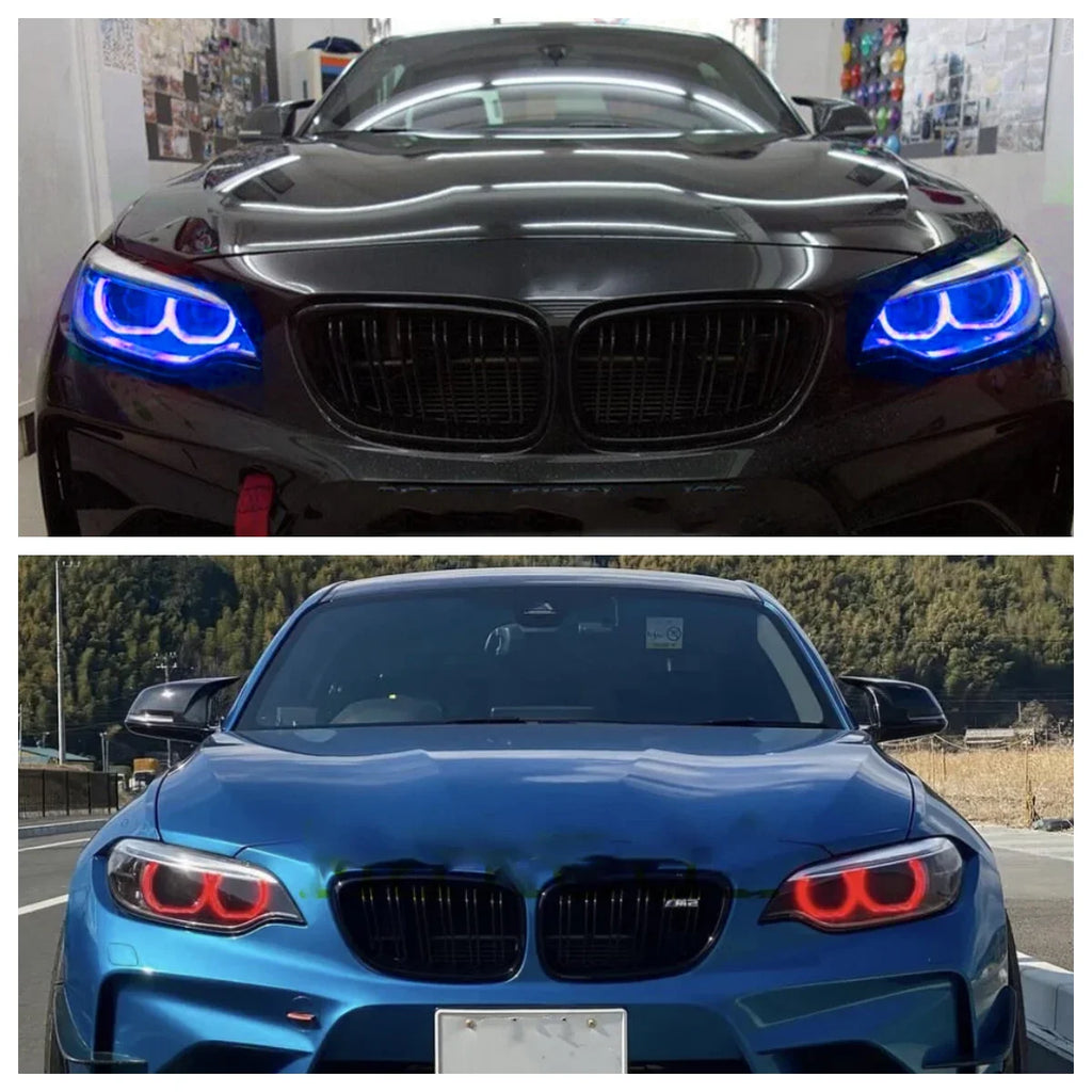 DRL RGB multicolor LED boards F22 F23 daytime running lights RGBW Amber for BMW F87 F23 M2C