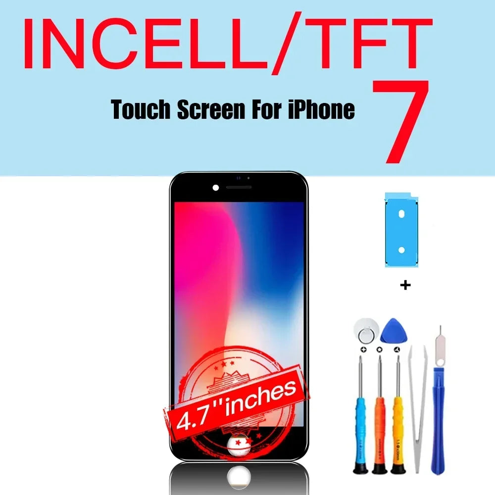 PINZHNEG High Quality Screen LCD OEM For iPhone SE 2020 8 PLUS 6 6S 7 Plus Display Incell Replacement Screen 10 Years Warranty