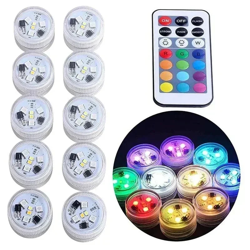 LED Car Interior Ambient Light Remote Control Decoration Aut