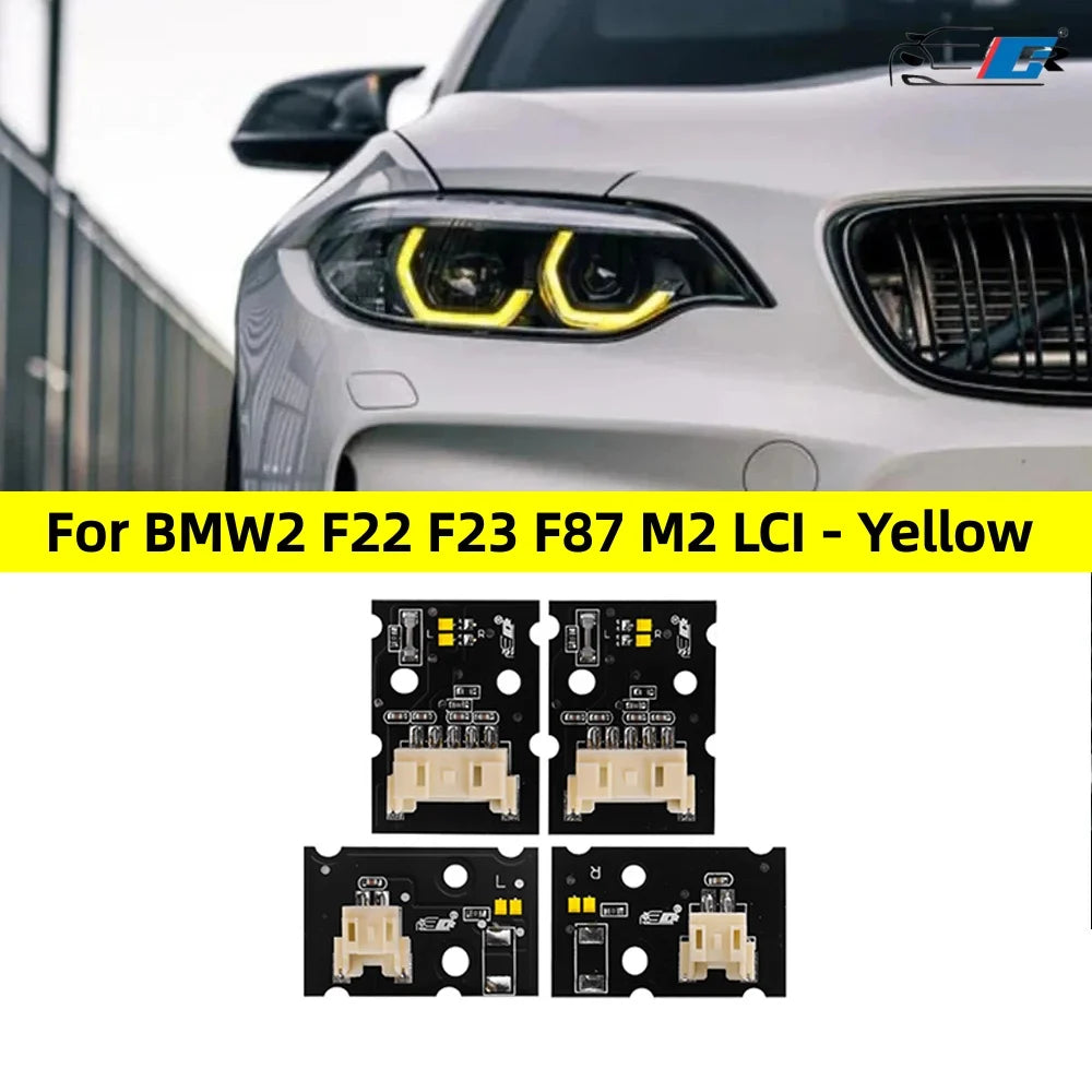 DRL Angel Eyes For 2018 2019 2020 BMW 2 Series F23 F22 F87 LCI 230i 220i M240I DRL LED Module Daytime Running