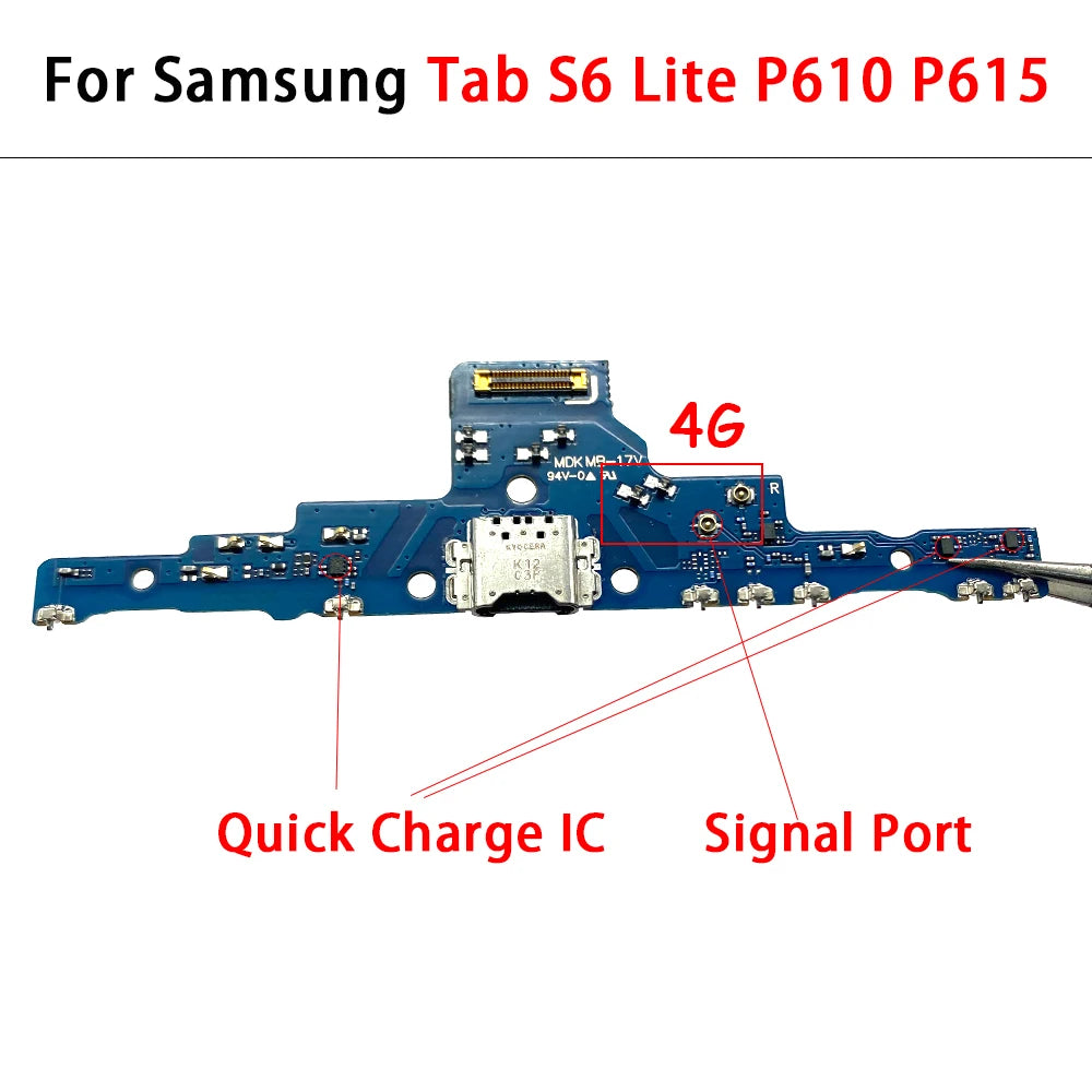 NEW USB Charging Port Mic Microphone Dock Connector Board Fl