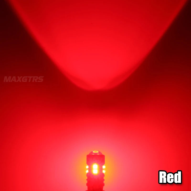 MAXGTRS 2Pcs T10 W5W LED Bulb Canbus No Error 194 168 LED Light XBD Chip Car Signal Lamp Interior Parking Position Lights White
