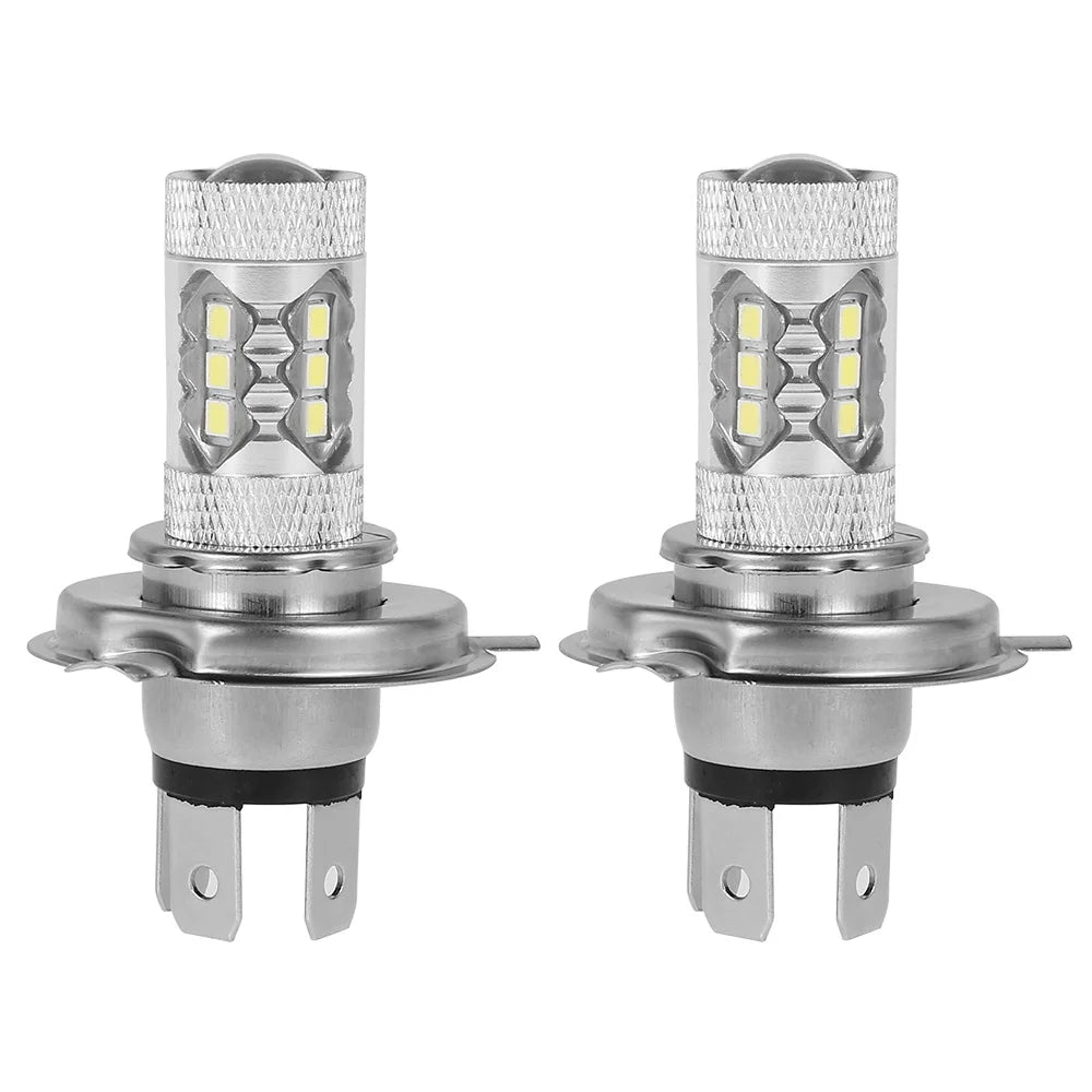 1/2 Pcs H4 Halogen Headlight Bulb for Car Motorcycle H4 Fog Light Far Near Light Bulbs General Purpose Replacement Accessories