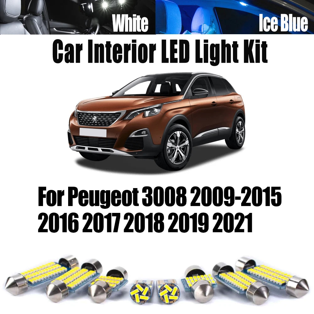 RGB - Ambient Light - for Peugeot 2009-2015 - Car Interior Lighting