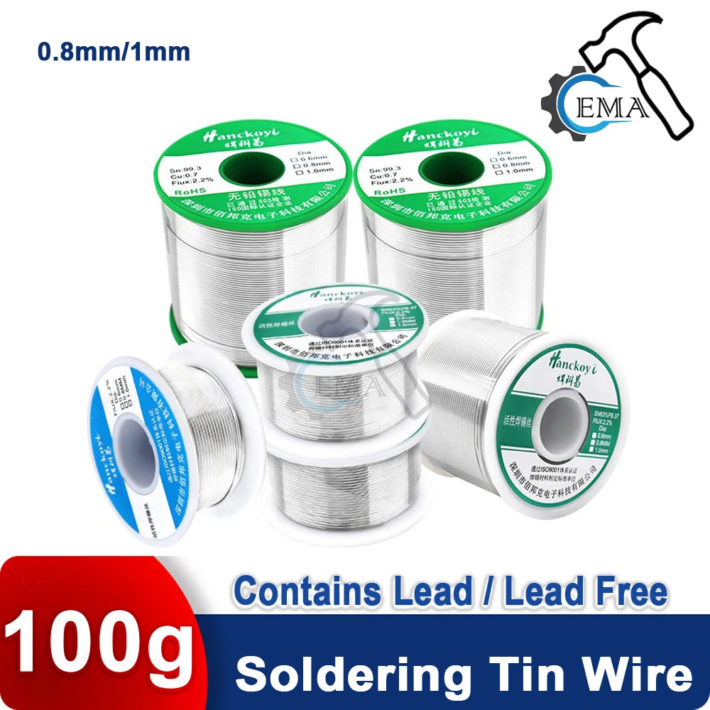 Lead-free Solder Wire SN99.3 Cu0.7 Environmental Protection 