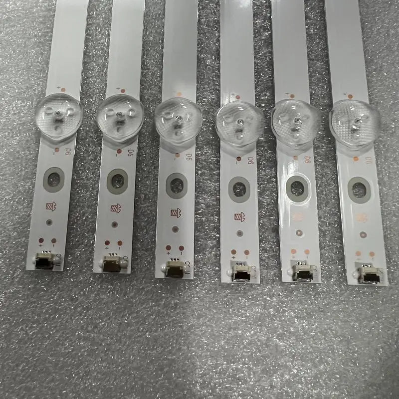LED Backlight Strip for 12 PCS/set LED Backlight Strip FOR 65PUS6554 LB65065 V0_00 V1 Element TV E4SW6518RKU