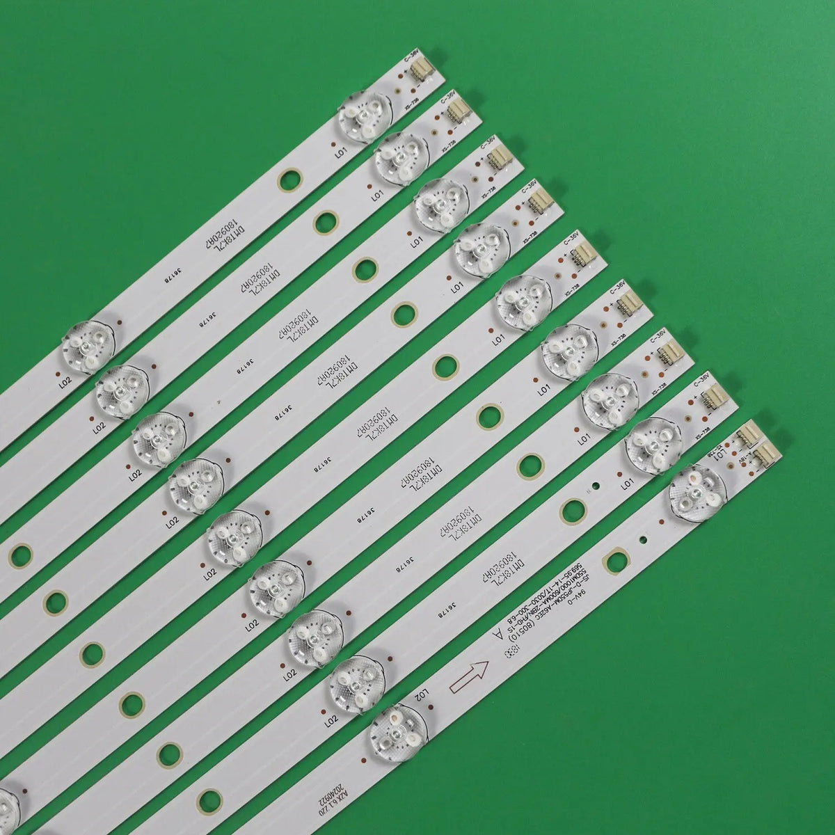LED Backlight Strip for55DM1000 JS-D-JP55DM-A62EC C61EC 55DM1000/600MA-2BIN 55DM1000/300MA-ABIN/FHD