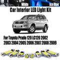 Bulb Interior Reading Map Dome Trunk Light Kit for Toyota 2002-2006
