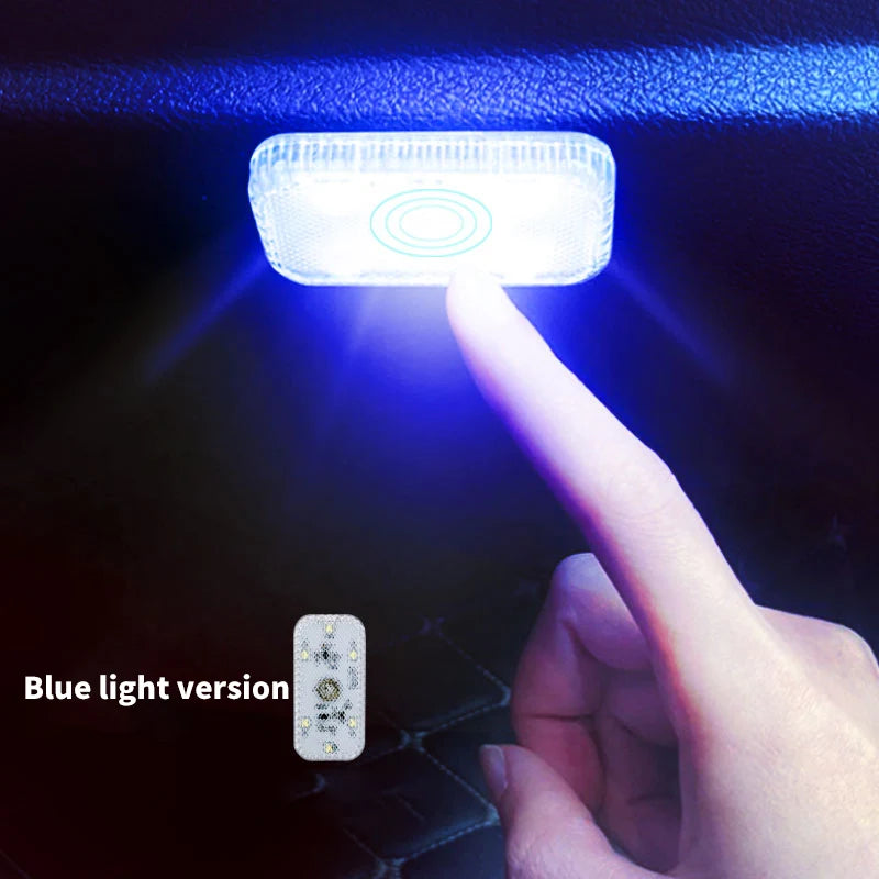 Automotive LED Touch Lighting Reading Lights Roof Lights Emergency Lights Mini Night Lights Interior Decorative Trunk Light