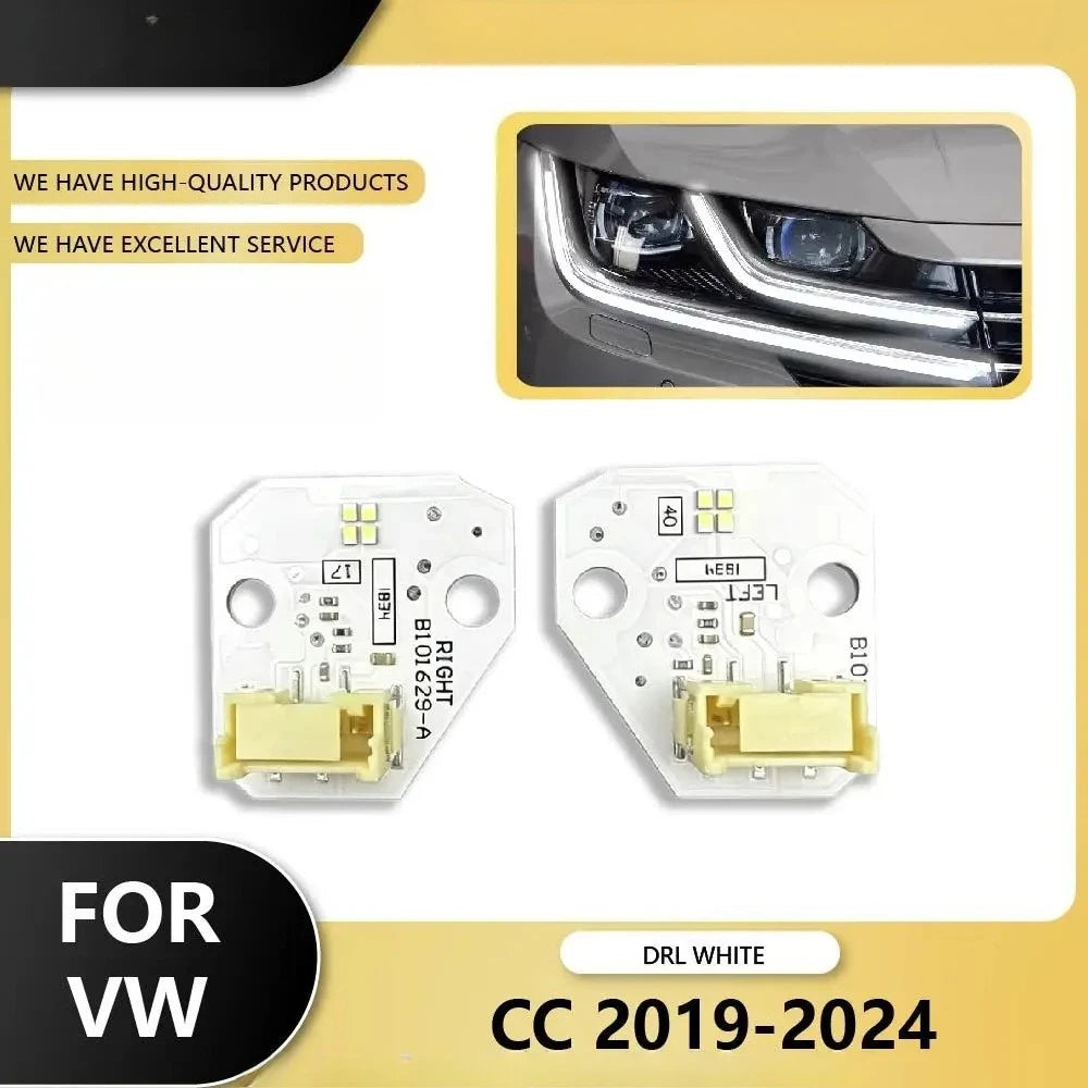 DRL LED Board For VW Arteon CC 2019-2024 Headlight DRL Module DRL Light Source Chip Angel Eye Board B101628-A