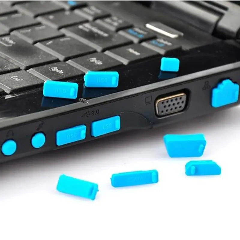 16pcs Anti-dust Plug Notebook Dustproof Stopper Laptop Unive