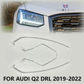 Headlight Acrylic Angel Eye LED DRL Light Guide Strip Tube Daytime Running Light Replacement Parts for Audi