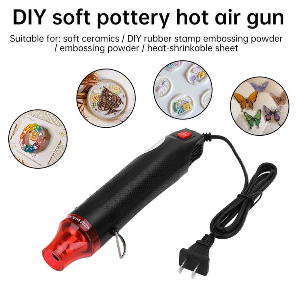 EU/US Hot Air Gun Soldering Temperature Blower Gun DIY Craft