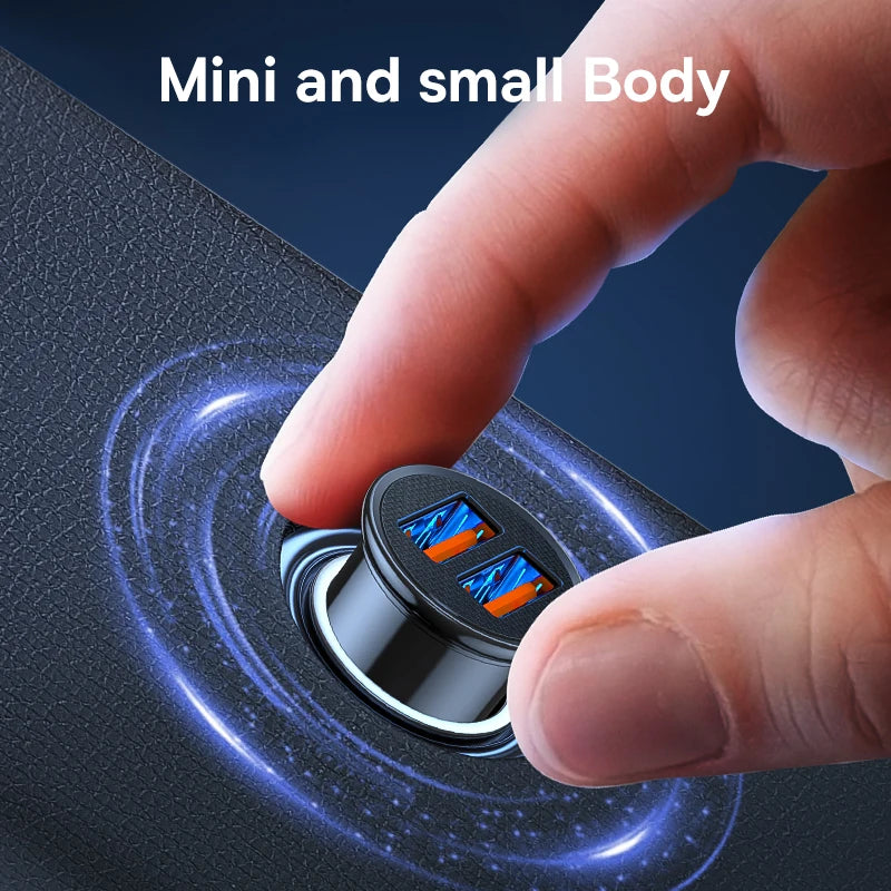 Baseus 30W USB Car Charger Quick Charge 4.0 3.0 FCP SCP USB 