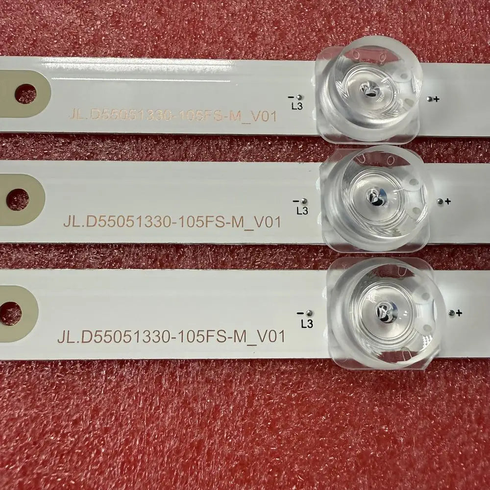 LED Backlight Strip for 9pcs/set LED Backlight Strip For 55inch 4K TV JL.D55051330-105GS-M - Replacement TV