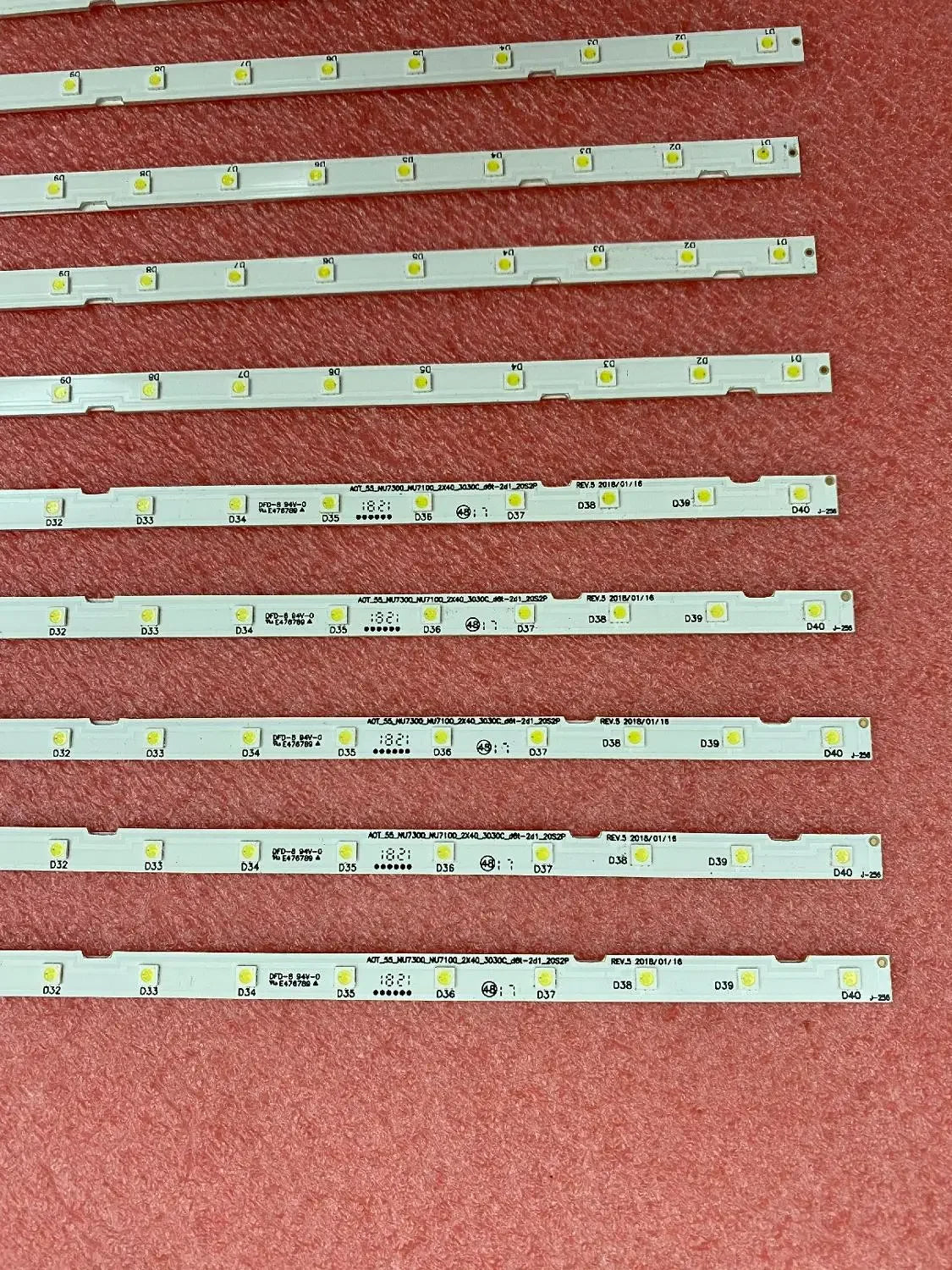 LED Backlight Strip for Samsung UE55NU7093U UE55NU7095U UE55