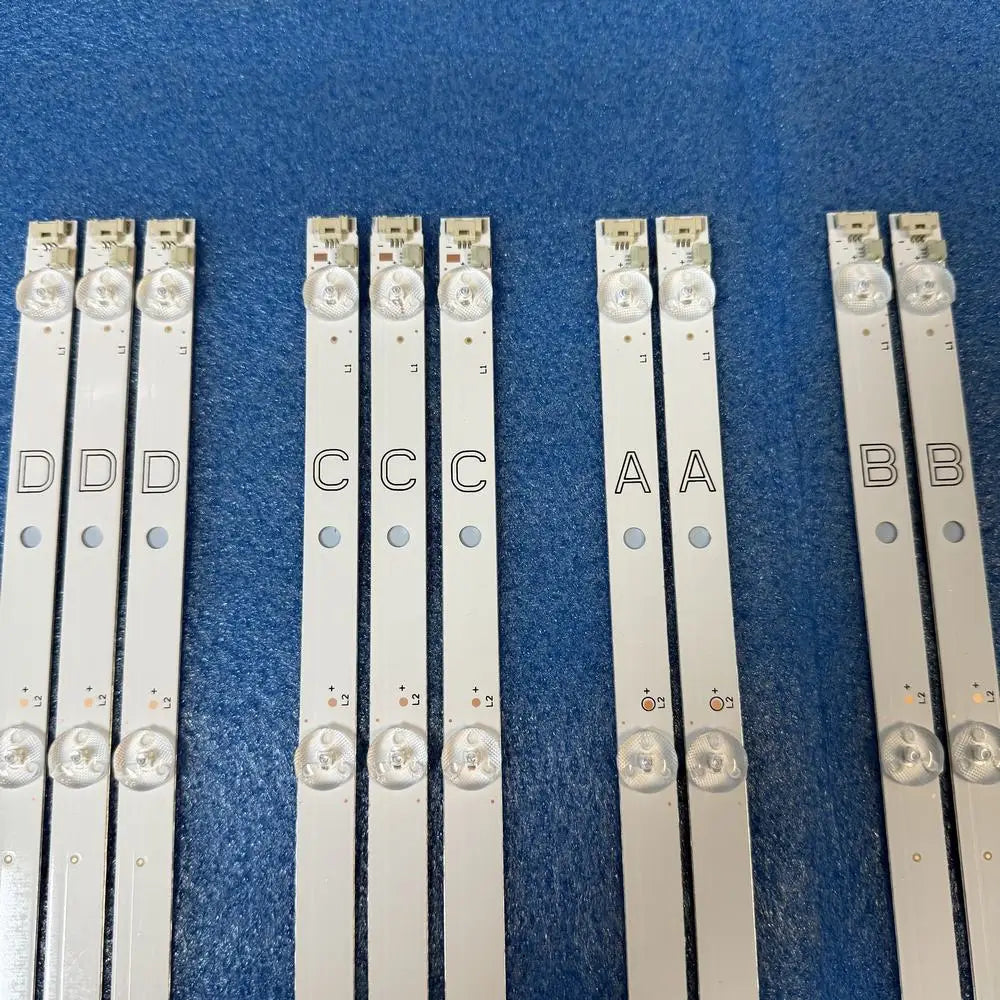 LED Backlight Strip for Full Set LED Backlight Strip(10) Blue Light for OK OTV 65AQU-5022V BUSH QLED65UHDRS