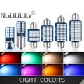 NGOUCIG 2PCS C5W Bulb C10W Led Festoon T10 BA9S W5W 5w5 28mm