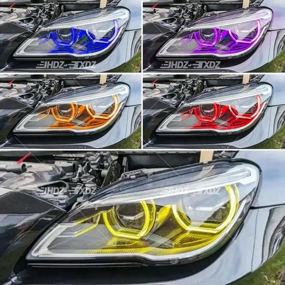 Angel Eye DRL LED Boards Yellow Amber Blue Red For BMW F12 F13 M6 F06 Gran Coupe LCI 650i 2016-2019 Daytime