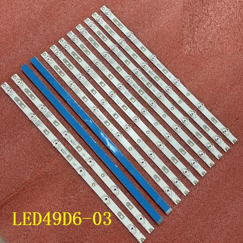 LED Backlight Strip for Kit LED Backlight strip(12)for Haier FD4951A-LU G49Y LED49D6-03(A) 30349006203