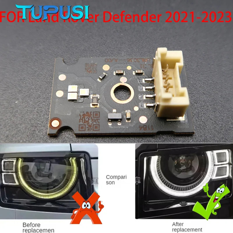 Headlight DRL Chip for Land Rover Defender 20-2023 Circuit Board Light Source Board Light Microchip White