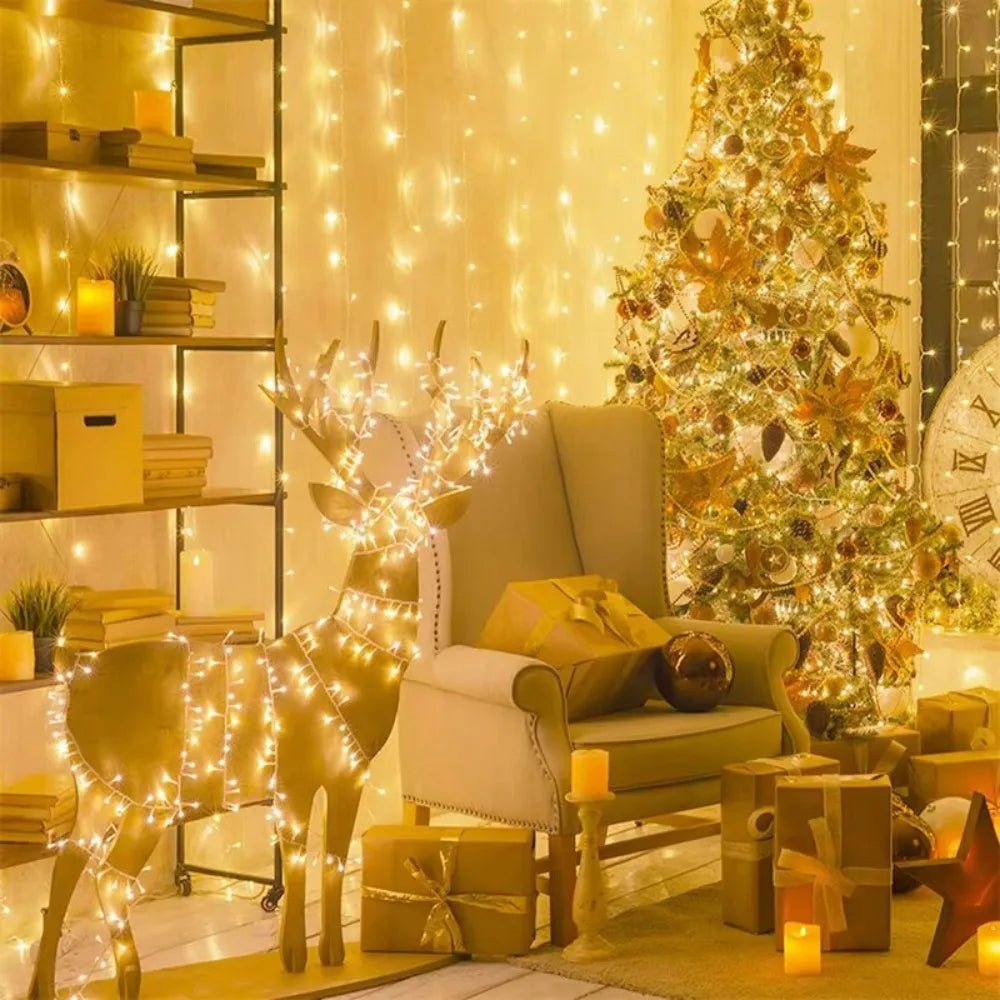 20M Fairy String Lights with Remote Control & Waterproof Bat
